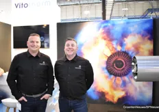 Ed Roeleveld and Vincent Stringa of Vitotherm, Passion for Burners.                     